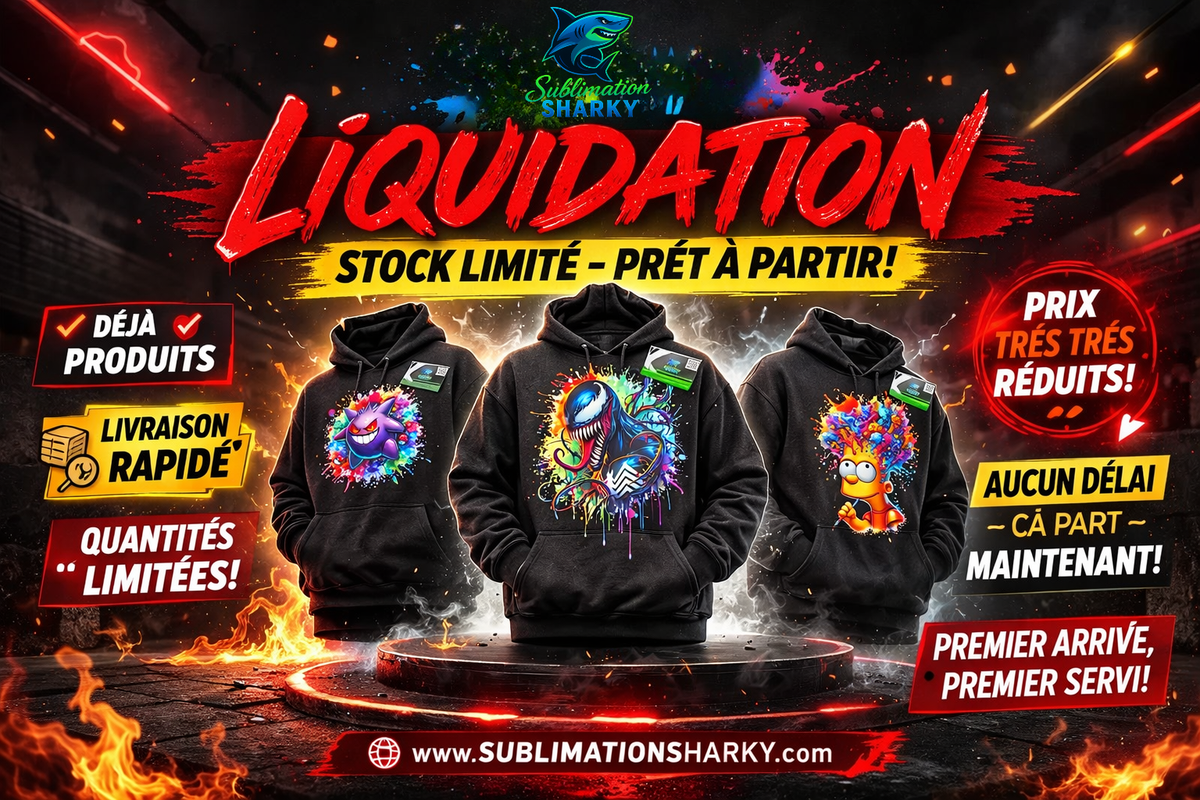 Liquidation Vêtements prêt à partir