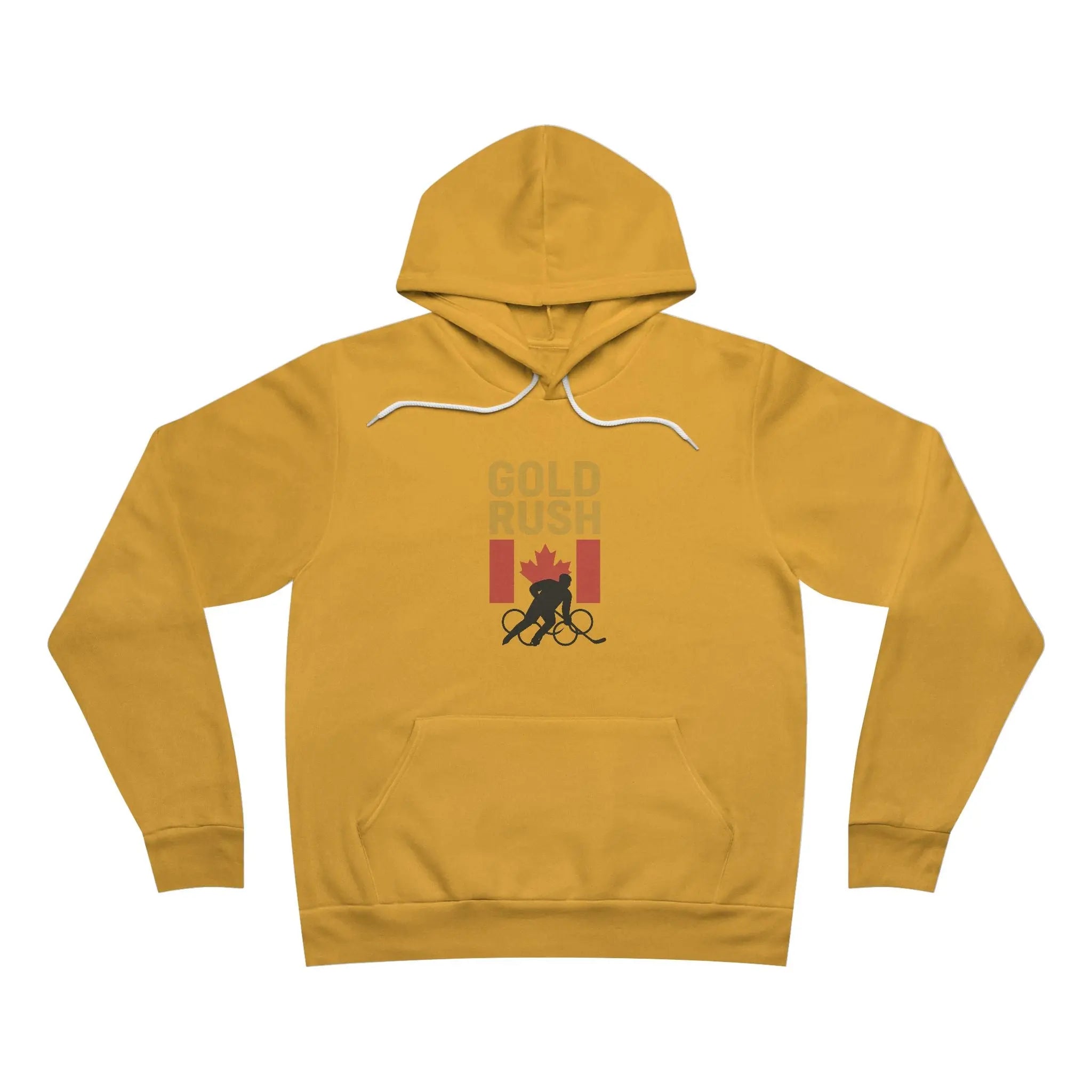 Gold Rush Canada Hockey Hoodie Mens Olympic Ice Hockey Sweatshirt Team Canada Hoodie