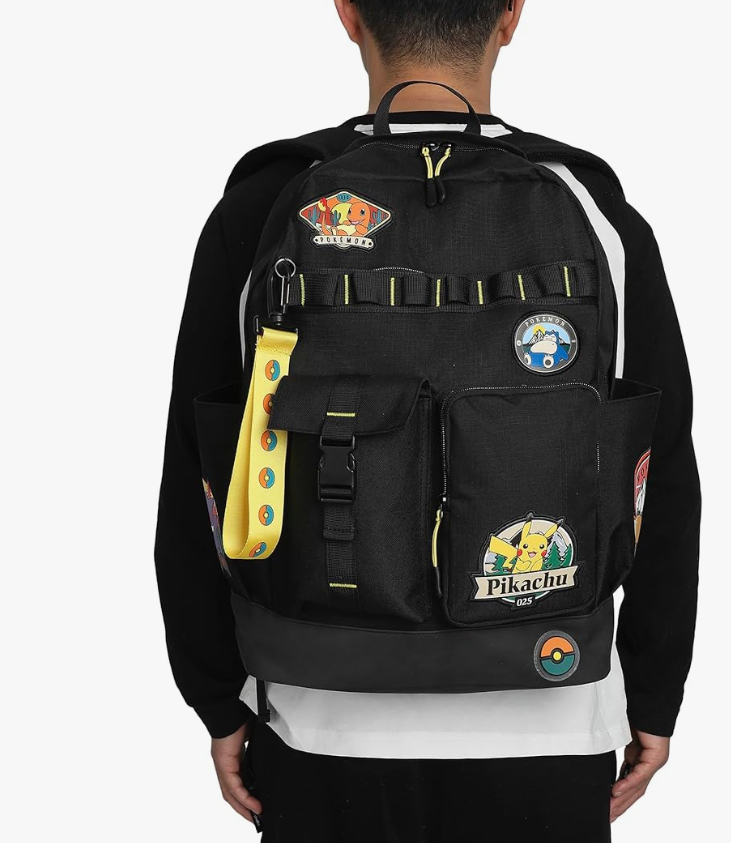 🎒 Sac à dos Pokémon – Style urbain et pratique ⚡