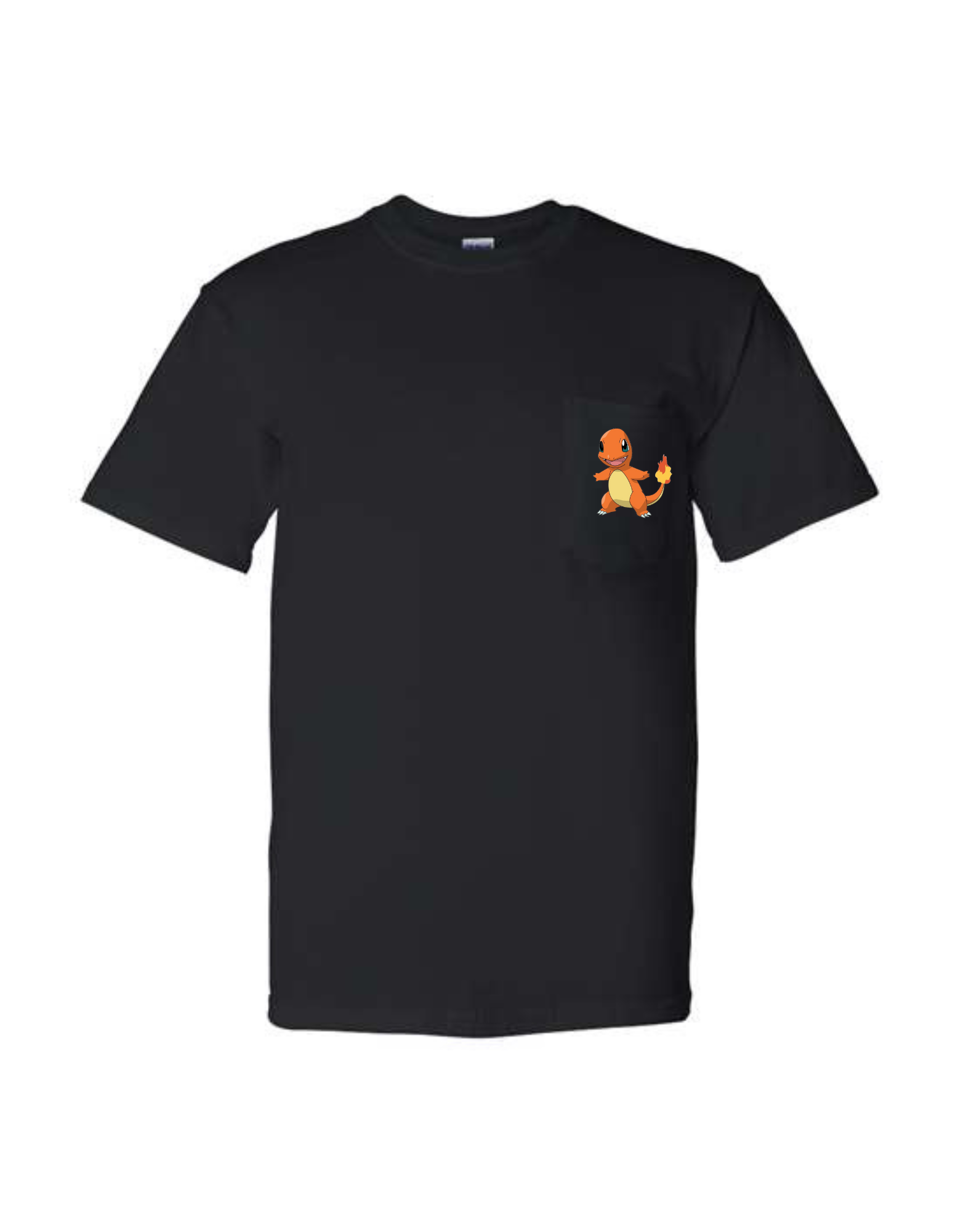 T-shirt Poké-pocket Charmander(Adulte)