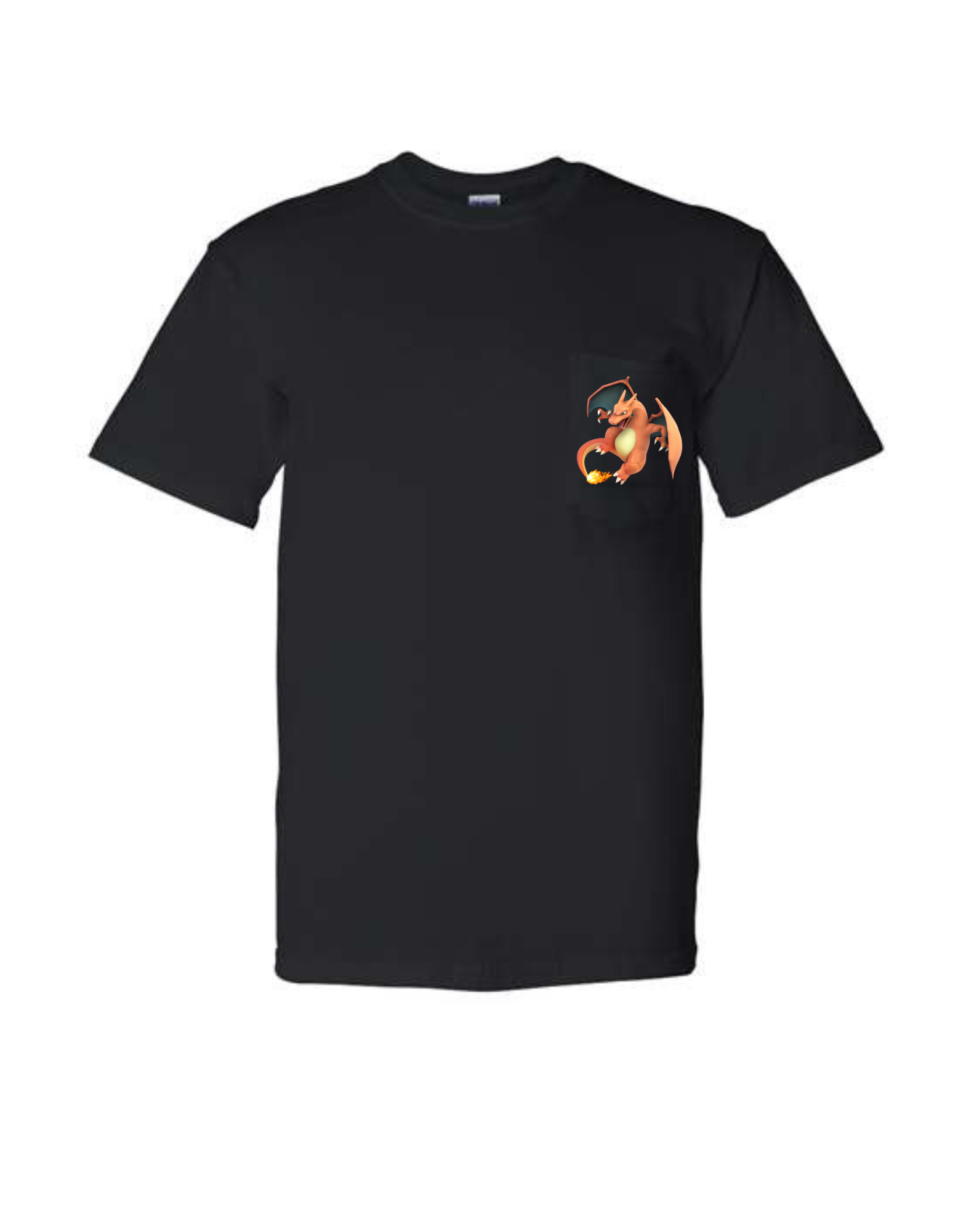 T-shirt Poké-pocket Charizard(Adulte)