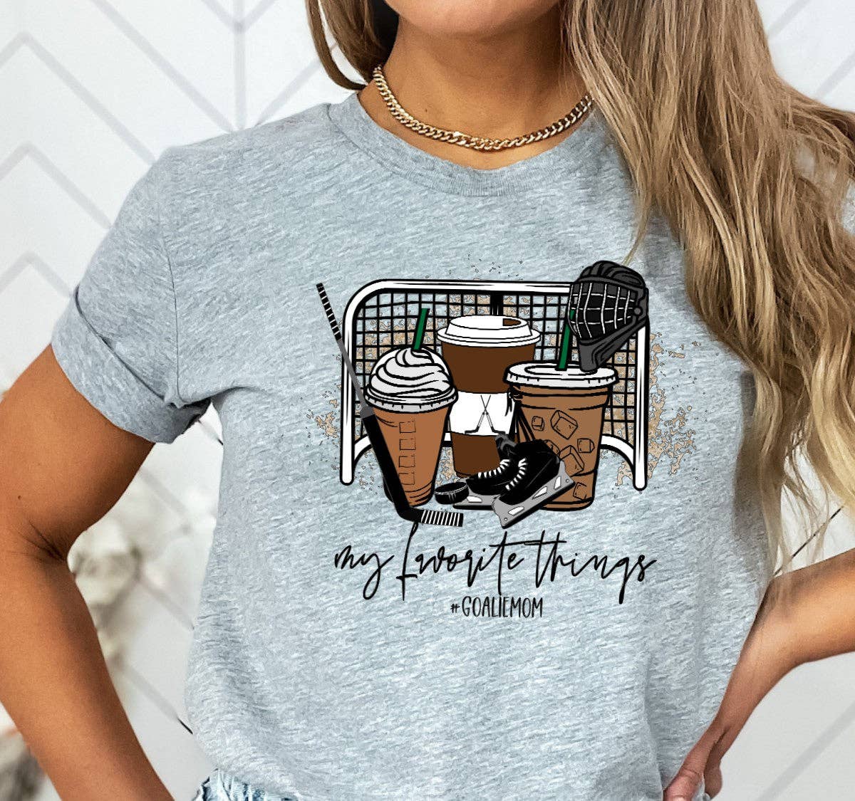 Goalie Mom Crewneck Sweatshirt – Rustic Girls