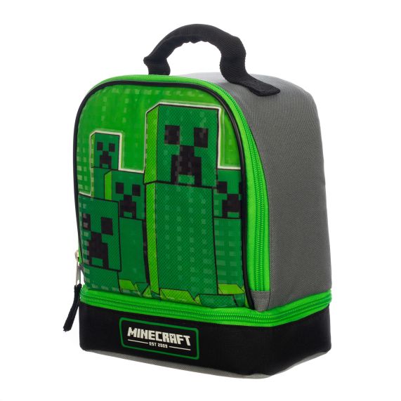🍱 Boîte à lunch Minecraft Creeper – Pratique et stylée 🎮
