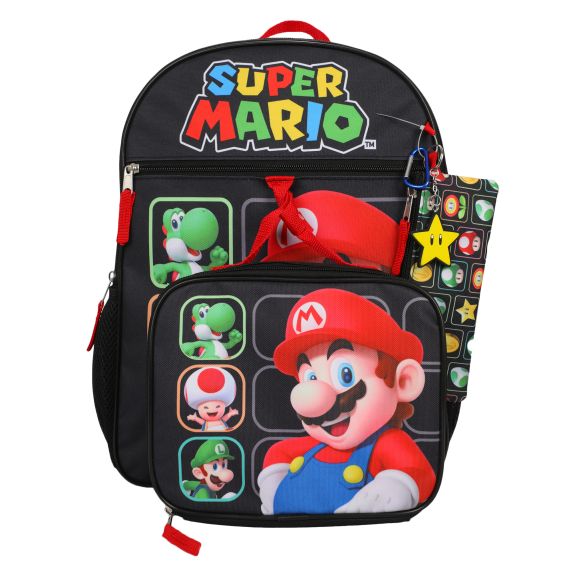 Super Mario Bros. Sac à dos 5 pièces