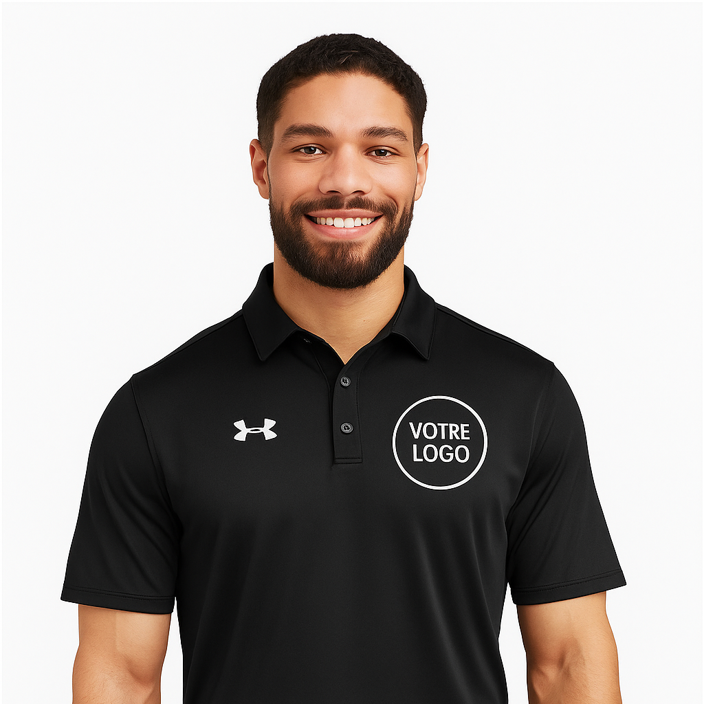 Polo Under Armor avec logo Custom